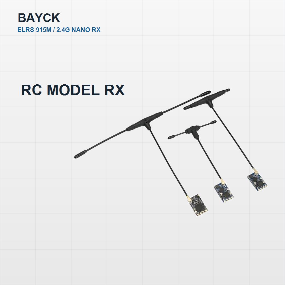 Rc Plane Hobby Zone - Приемник BAYCK ExpressLRS 2.4GHz/915MHz Nano с
