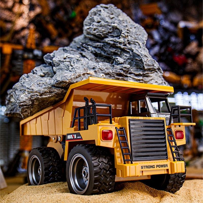 Rc Hobby Dump Truck - Huina 1534, радиоуправляемый самосвал, масштаб 1/18,