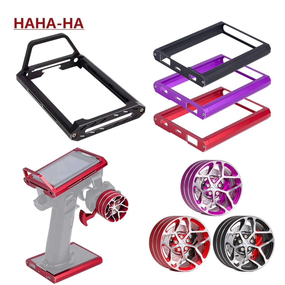 Rc Hobby Racing - Алюминиевый защитный кронштейн для передатчика с
