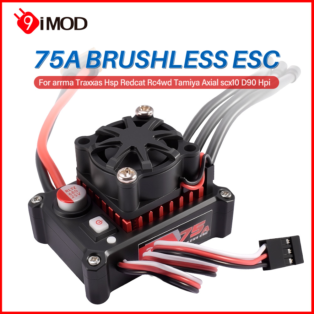 Rc Hobby Engine - 9IMOD 75A Бесколлекторный ESC 2-3S 6В/2А