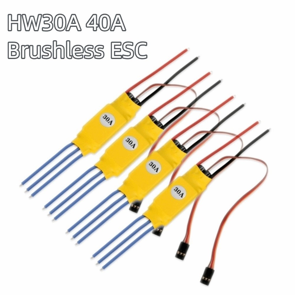 Rc Plane Hobby Zone - Бесколлекторный ESC HW30A 40A с разъемом
