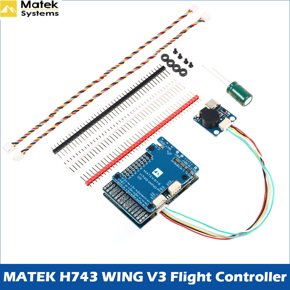 Rc Plane Hobby Zone - Полетный контроллер MATEK H743 WING V3