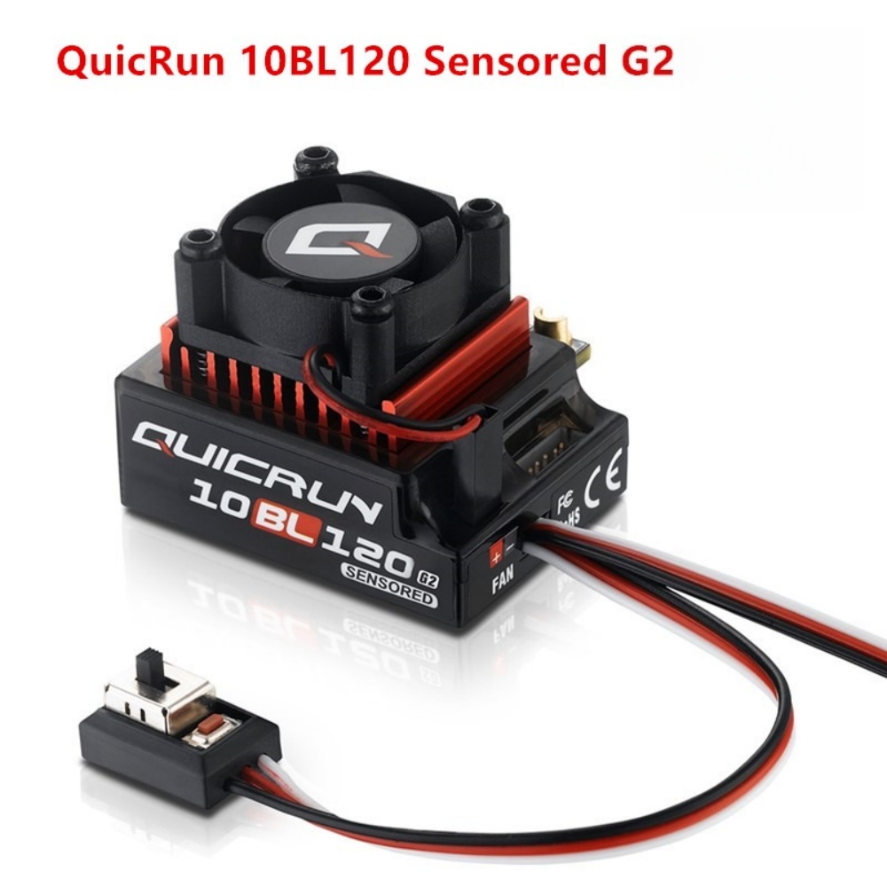 Rc Hobby Wing - FATJAY Hobbywing QUICRUN-10BL-120-G2 120A ESC бесщеточный