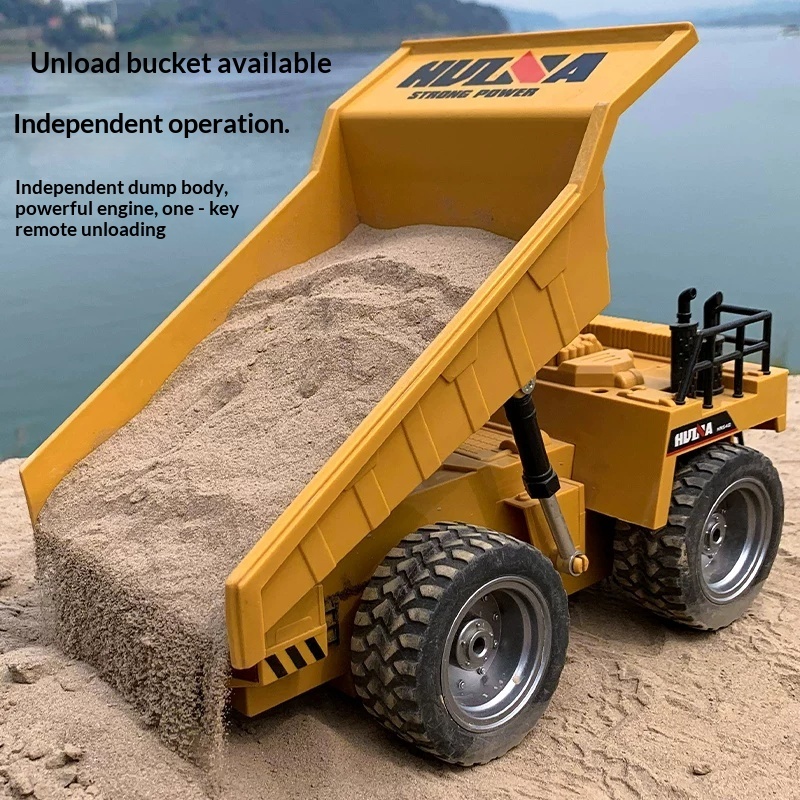 Huina 1534, радиоуправляемый с – обзор и цена Rc Hobby Dump Truck