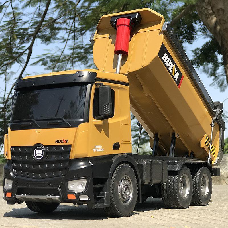 Huina 573, 10-канальный радиоу – обзор и цена Rc Hobby Dump Truck
