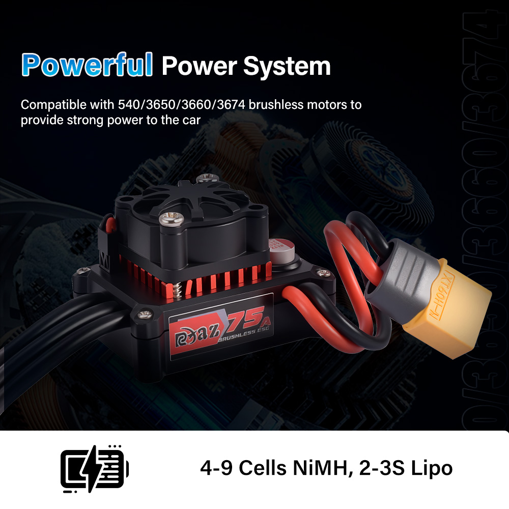 9IMOD 75A Бесколлекторный ESC  – обзор и цена Rc Hobby Engine
