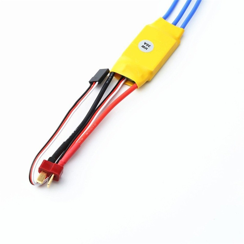 Бесколлекторный ESC HW30A 40A  – обзор и цена Rc Plane Hobby Zone