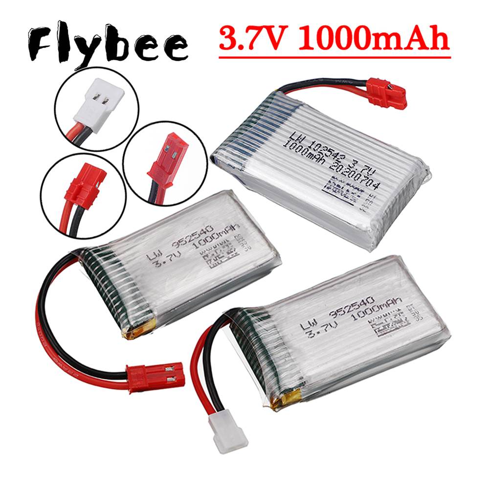 Аккумулятор LiPo 3.7V 1000мАч  – обзор и цена Hobby Rc Quadcopters & Multirotors