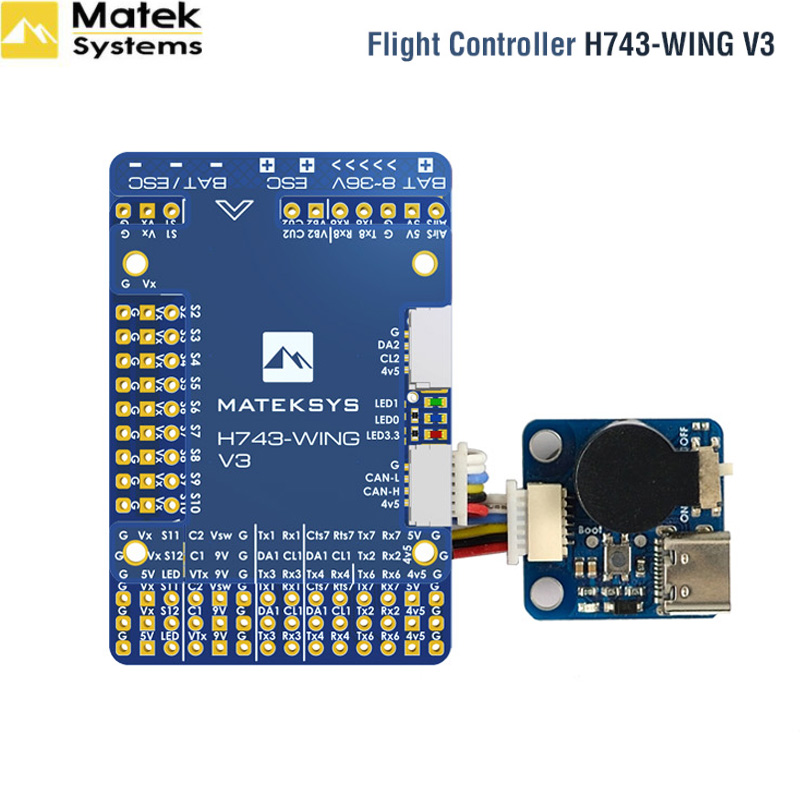 Полетный контроллер MATEK H743 – обзор и цена Rc Plane Hobby Zone