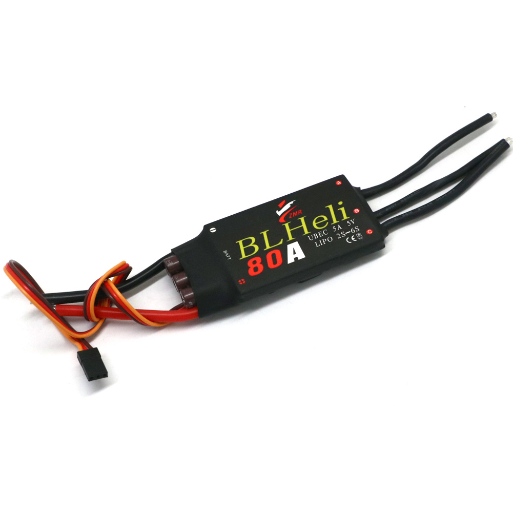Бесщеточный ESC BLHeli 80A 12A – обзор и цена Rc Hobby Wing